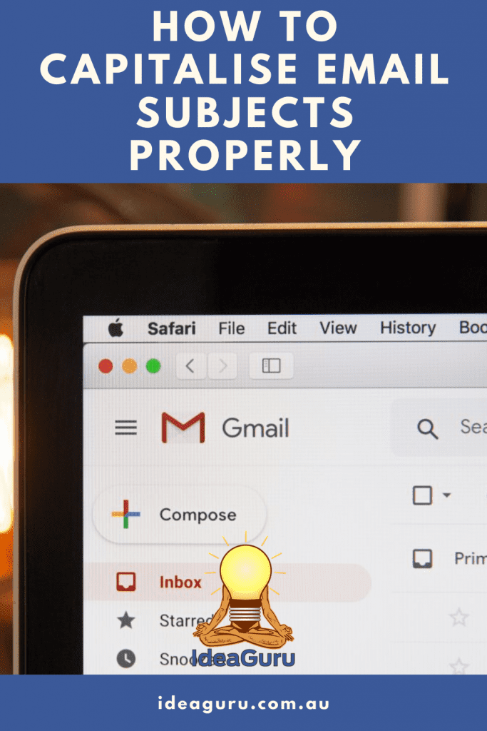 How To Capitalise Email Subjects Properly