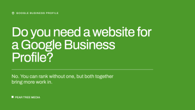 Do You Need a Website for a Google Business Profile